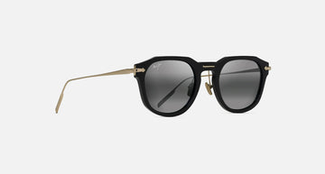 MJ0837S / Black with Gold / Neutral Grey (837-02) / 50-23-145 / quarter angle