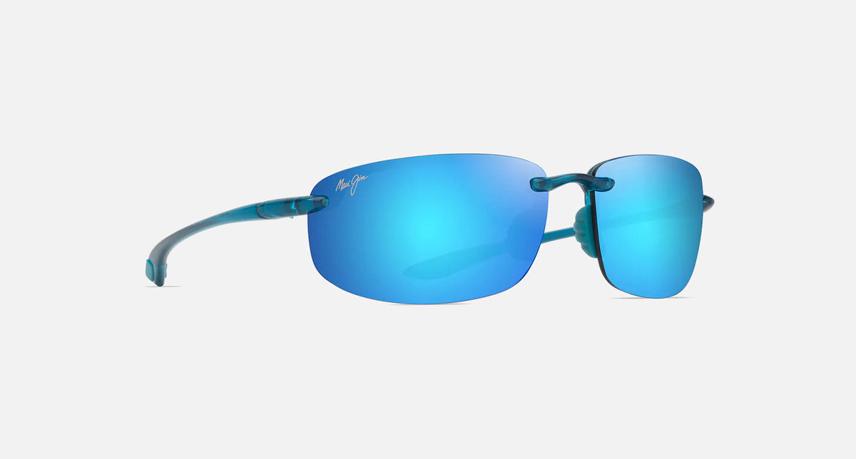 MJ0407S / Shiny Transparent Blue / Blue Hawaii (B407-03) / 64-14-140 / quarter angle