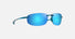 MJ0407S / Shiny Transparent Blue / Blue Hawaii (B407-03) / 64-14-140 / quarter angle