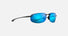 MJ0407S / Smoke Grey / Blue Hawaii (B407-11) / 64-14-140 / quarter angle