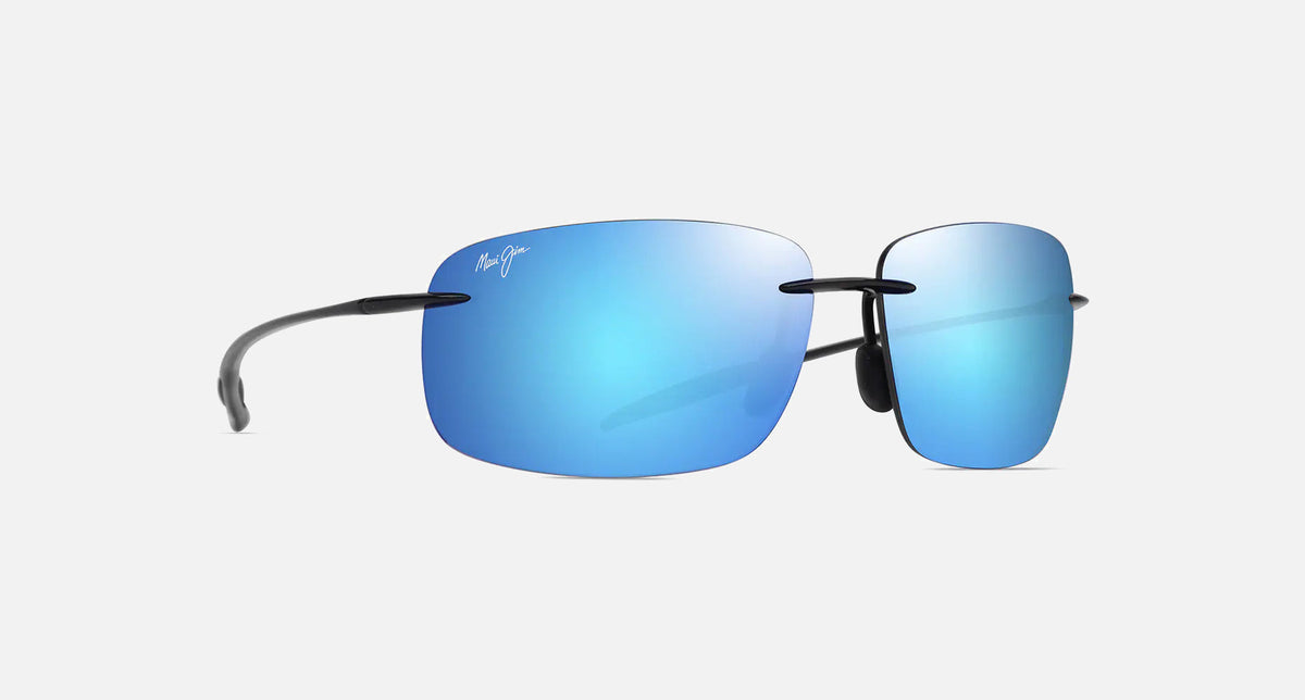 MJ0422S / Shiny Black / Blue Hawaii (B422-02) / 64-12-135 / quarter angle