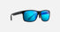 MJ0432S / Matte Black / Blue Hawaii (B432-2M) / 60-17-145 / quarter angle