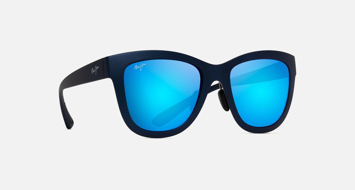 MJ0448S / Matte Blue. / Blue Hawaii (B448-03) / 52-20-143 / quarter angle