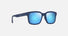 MJ0659SA / Matte Dark Blue / Blue Hawaii (B659-03) / 54-20-145 / quarter angle