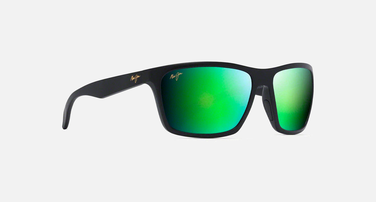 MJ0804S / Matte Black / MAUIGreen® (GM804-2M) / 61-16-140 / quarter angle