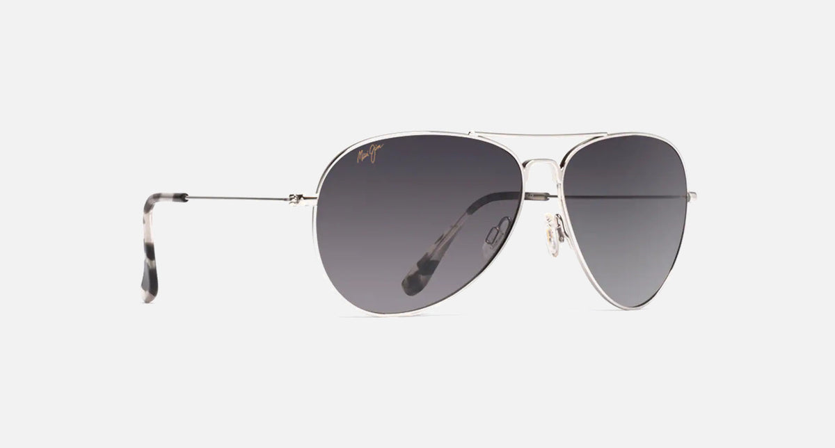MJ0264S / Silver / Neutral Grey (GS264-17) / 60-13-135 / quarter angle