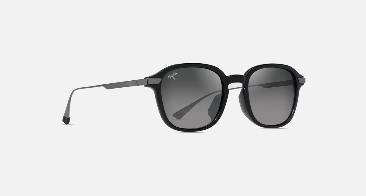 MJ0625SA / GS625-02 - Shiny Black with Gunmetal / HCL® Bronze (GS625-02) / 53-22-145 / quarter angle