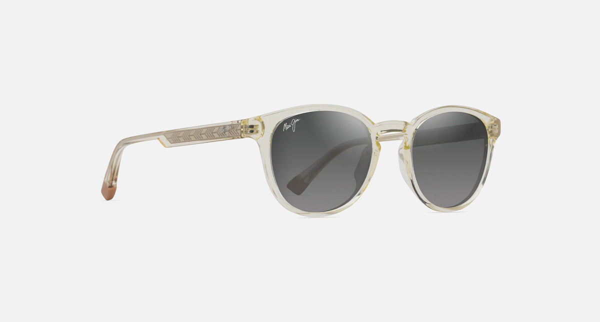 MJ0636S / Shiny Trans Yellow / Neutral Grey (GS636-21) / 50-20-145 / quarter angle