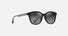 MJ0647SA / Shiny Black w in Trans Light Grey / Neutral Grey (GS647-14A) / 55-18-145 / quarter angle