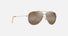 MJ0665S / Shiny Light Gold with Orange & Yellow / HCL® Bronze (H665-16B) / 59-12-145 / quarter angle