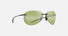 MJ0421S / Shiny Transparent Khaki Green / Maui HT™ (HT421-15) / 63-13-135 / quarter angle
