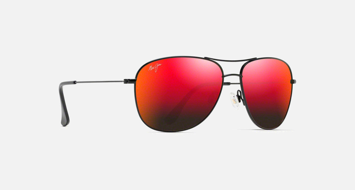 MJ0247S / Black Gloss / HAWAII LAVA™ (RM247-02) / 58-15-135 / quarter angle