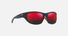 MJ0343SA / Matte Solid Dark Blue with Orange / HAWAII LAVA™ (RM343-03) / 59-19-130 / quarter angle