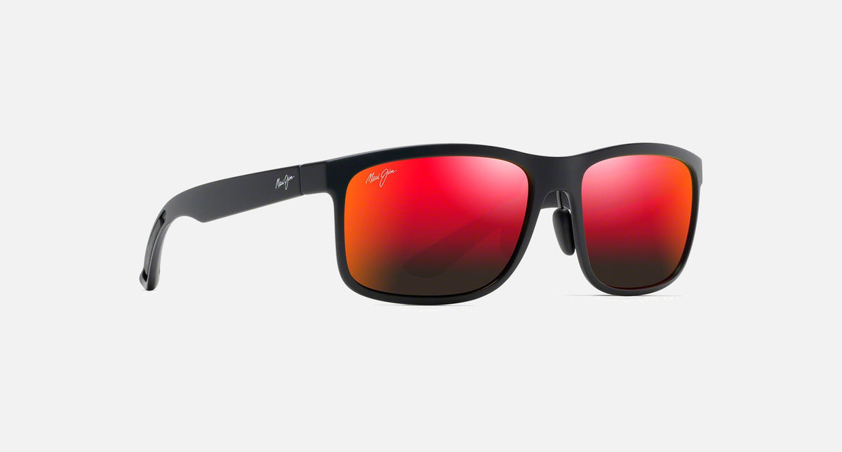MJ0449S / Matte Black / HAWAII LAVA™ (RM449-02) / 58-16-135 / quarter angle