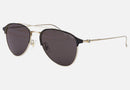 MB0190S-MontBlanc / Solid Grey/Black/Gold(001) / 55-18-145