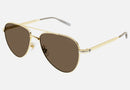 MB0235S-MontBlanc / Brown/Gold(003) / 57-16-145