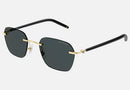 MB0270S-MontBlanc / Grey/Gold(001) / 51-21-145