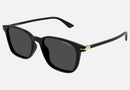 MB0338S-MontBlanc / Grey/Black(001) / 52-18-145