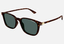 MB0338S-MontBlanc / Green/Havana(002) / 52-18-145