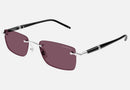 MB0344S-MontBlanc / Violet/Silver(002) / 54-20-150