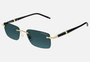 MB0344S-MontBlanc / Grey/Gold with Black(008) / 54-20-150
