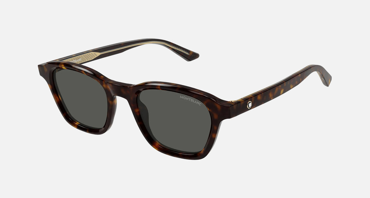 MB0384S / Solid Grey/Shiny Dark Havana(002) / 50-21-150