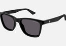 MB0399S-MontBlanc / Grey Polarized/Black(005) / 55-18-145