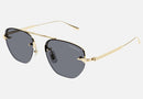 MB0404S-MontBlanc / Grey/Gold(001) / 52-19-145