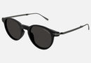 MB0407S-MontBlanc / Grey with Light Mirror/Shiny Black and Dark Ruthenium(002) / 49-21-145