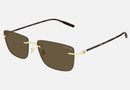 MB0429S-MontBlanc / Brown/Gold(005) / 56-17-145