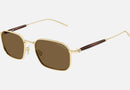 MB0441S-MontBlanc / Solid Brown/Shiny Light Gold(002) / 52-19-145