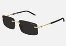 MB0443S-MontBlanc / Grey/Gold(001) / 56-17-145