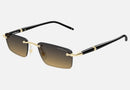 MB0484S-MontBlanc / Orange Gradient Double/Gold/Black(002) / 54-20-145