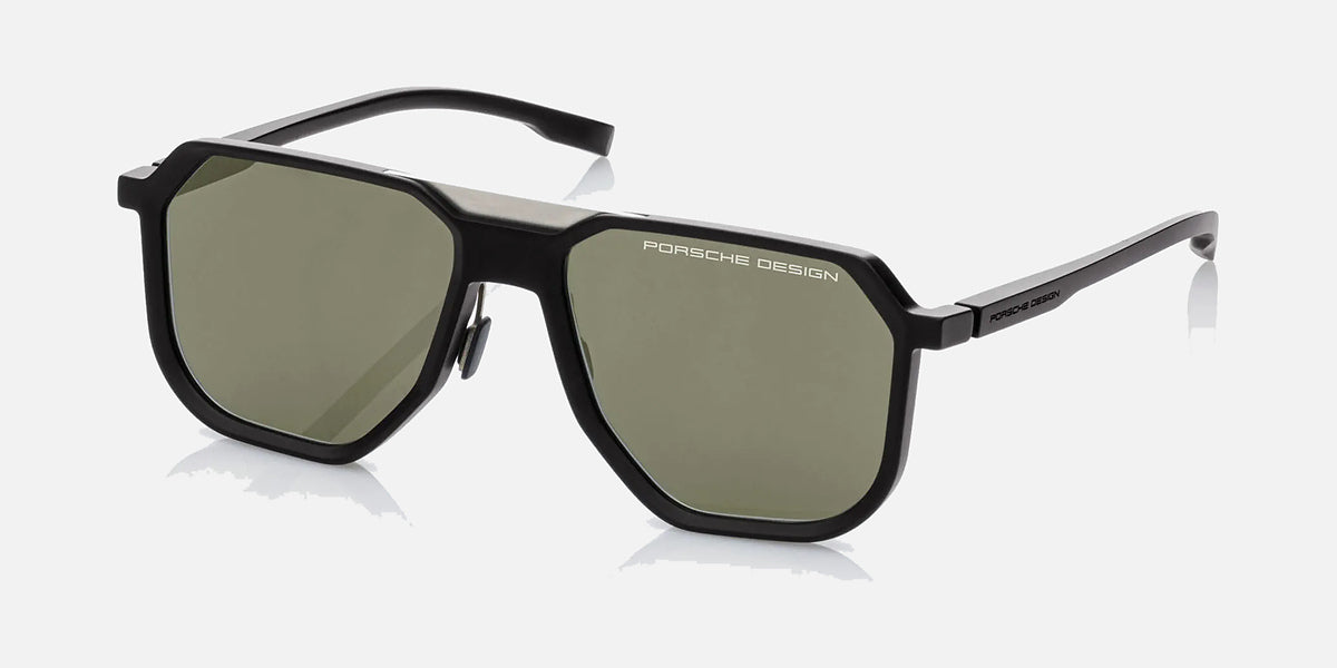 P8980 / Black/Olive Silver Mirror(A) / 58-18-150