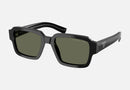 PR 02ZS-Prada / Green Polarized/Black(1AB03R) / 52-20-140