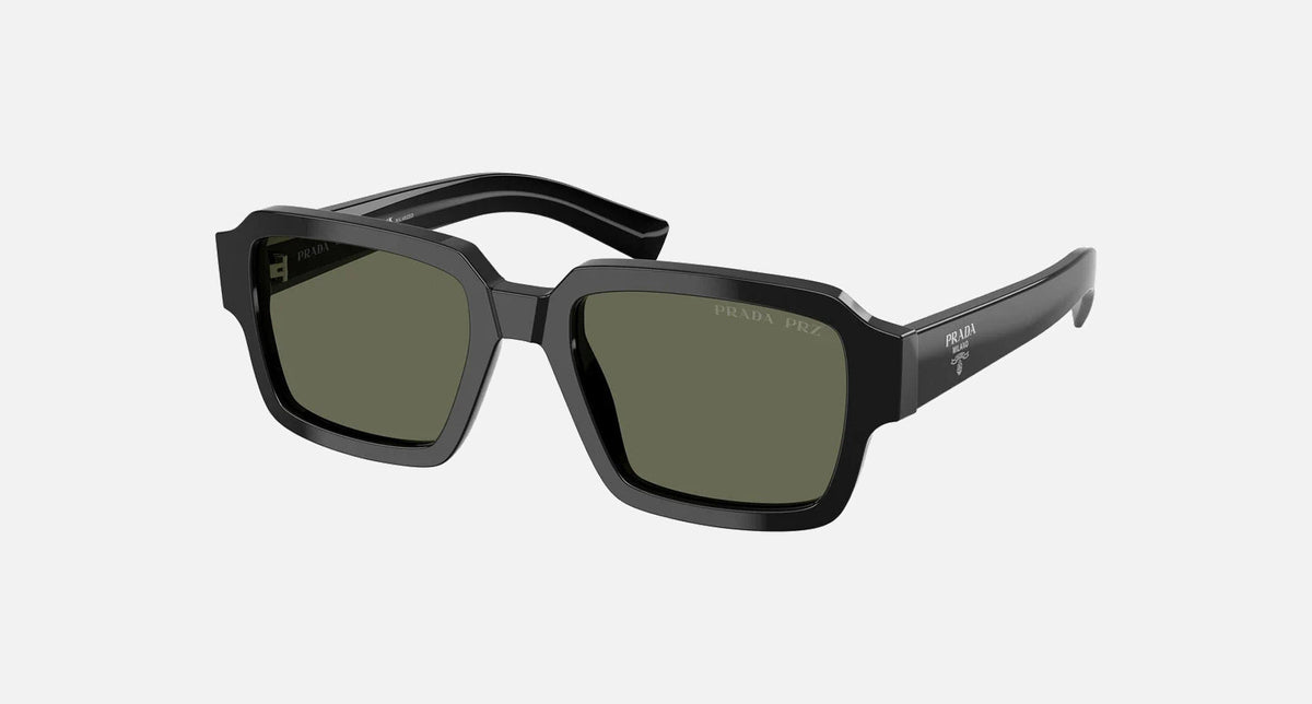 PR 02ZS / Green Polarized/Black(1AB03R) / 52-20-140
