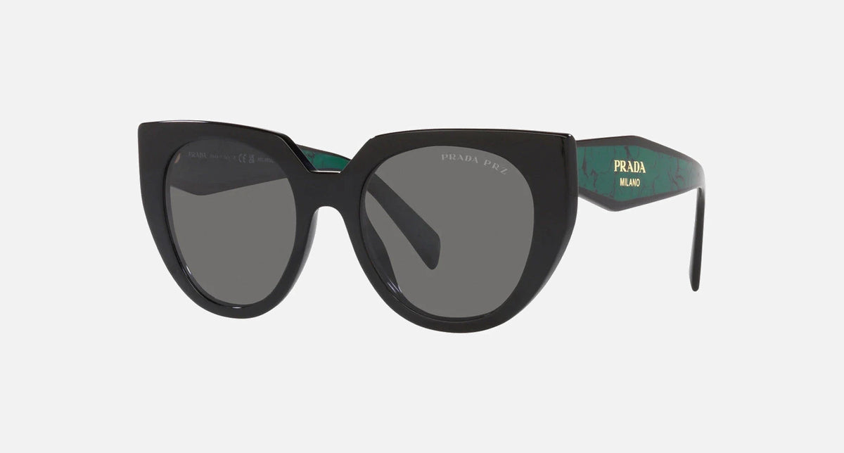 PR 14WS / Dark Grey Polarized/Black(1AB5Z1) / 52-20-140