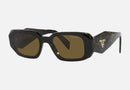 PR 17WS-Prada / Dark Brown/Black/Yellow Marble(19D01T) / 49-20-145