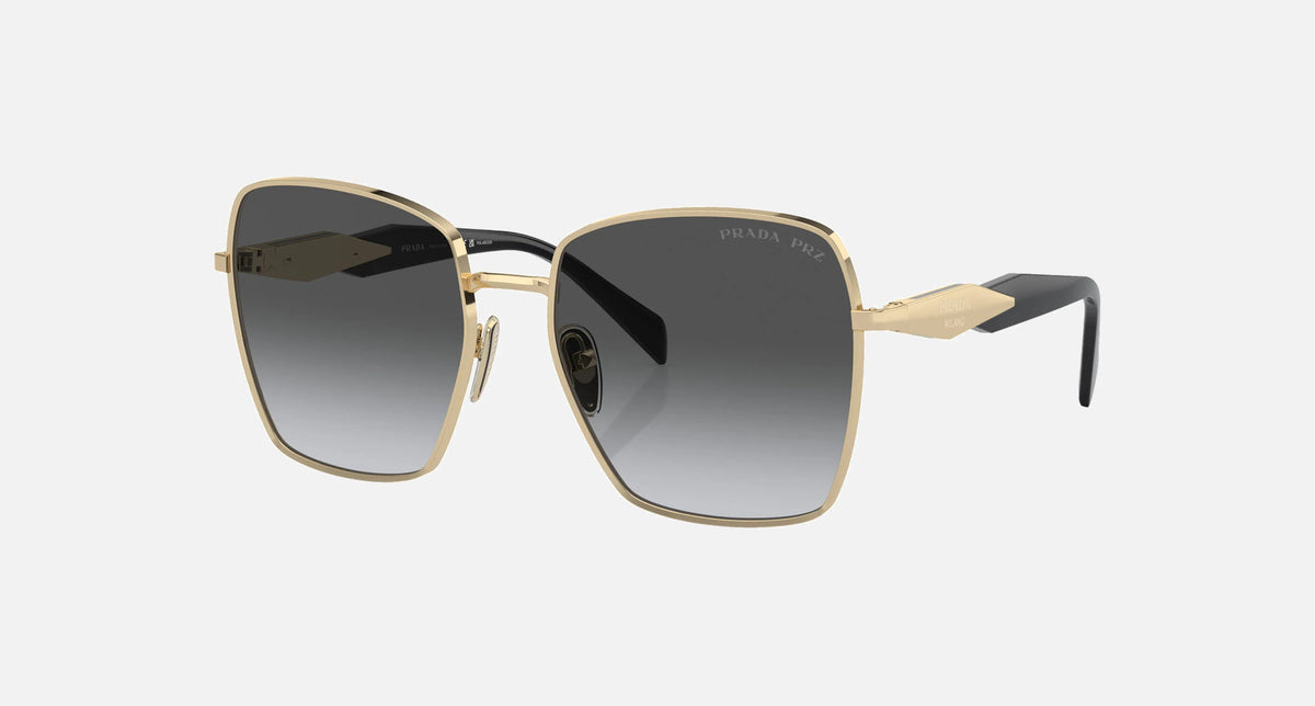 PR 64ZS / Polarized Grey Gradient/Pale Gold(ZVN5W1) / 57-18-140
