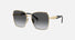 PR 64ZS / Polarized Grey Gradient/Pale Gold(ZVN5W1) / 57-18-140