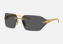PR A55S-Prada / Dark Grey/Satin Yellow Gold(15N5S0) / 71-14-115