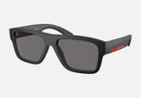 PS04ZS / Dark Grey Polarized/Black Rubbered(DG002G) / 56-16-145