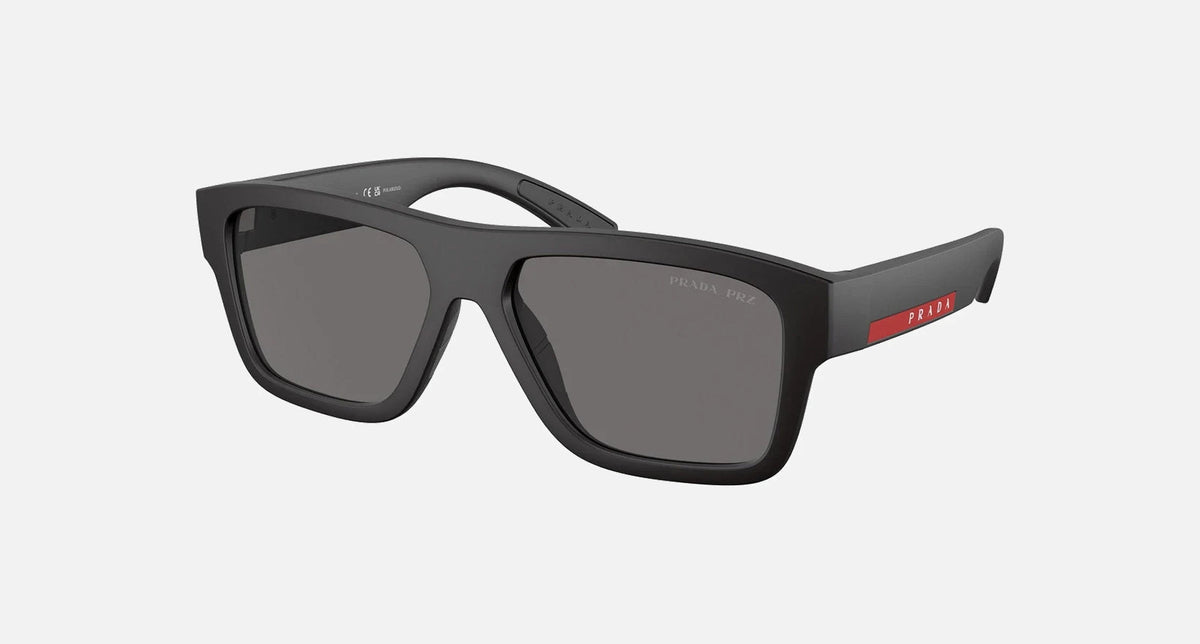 PS04ZS / Dark Grey Polarized/Black Rubbered(DG002G) / 56-16-145