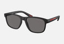 PS06YS / Polarized Dark Grey/Black Rubber(DG002G) / 56-17-145