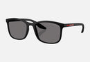 PSA08S / Dark Grey Polarized/Rubbered Black(DG002G) / 56-19-145
