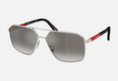 PSA50S / Gradient Grey Mirrored Silver/Silver/Black Rubber(1BC02M) / 60-14-145