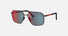PSA50S / Dark Grey Mirrored Blue/Red/Black Rubber(DG008F) / 60-14-145