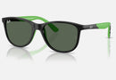 RJ9077S / Polished Black & Rubber Green(719371) / 49-16-130