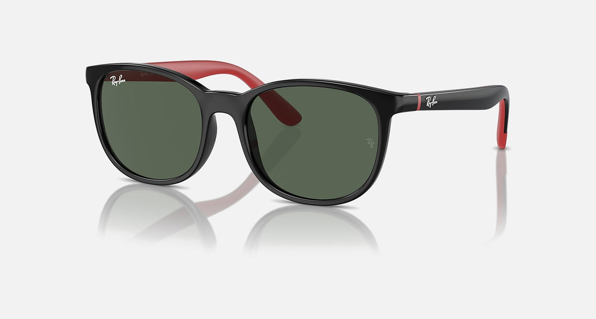 RJ9079S / Polished Black On Red(713171) / 49-16-130