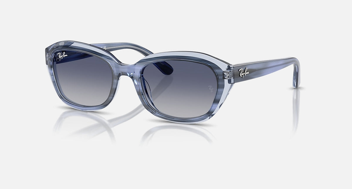 RJ9081S / Polished Striped Blue On Transparent Blue(71764L) / 48-17-130